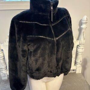 Rachel Zoe Black Teddy Jacket